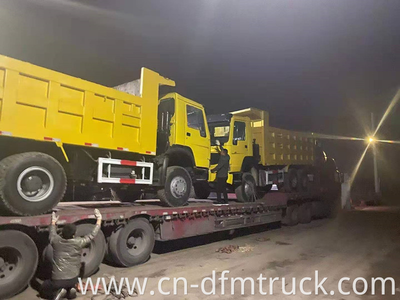 6X4 refurbished dump trucks (4)_